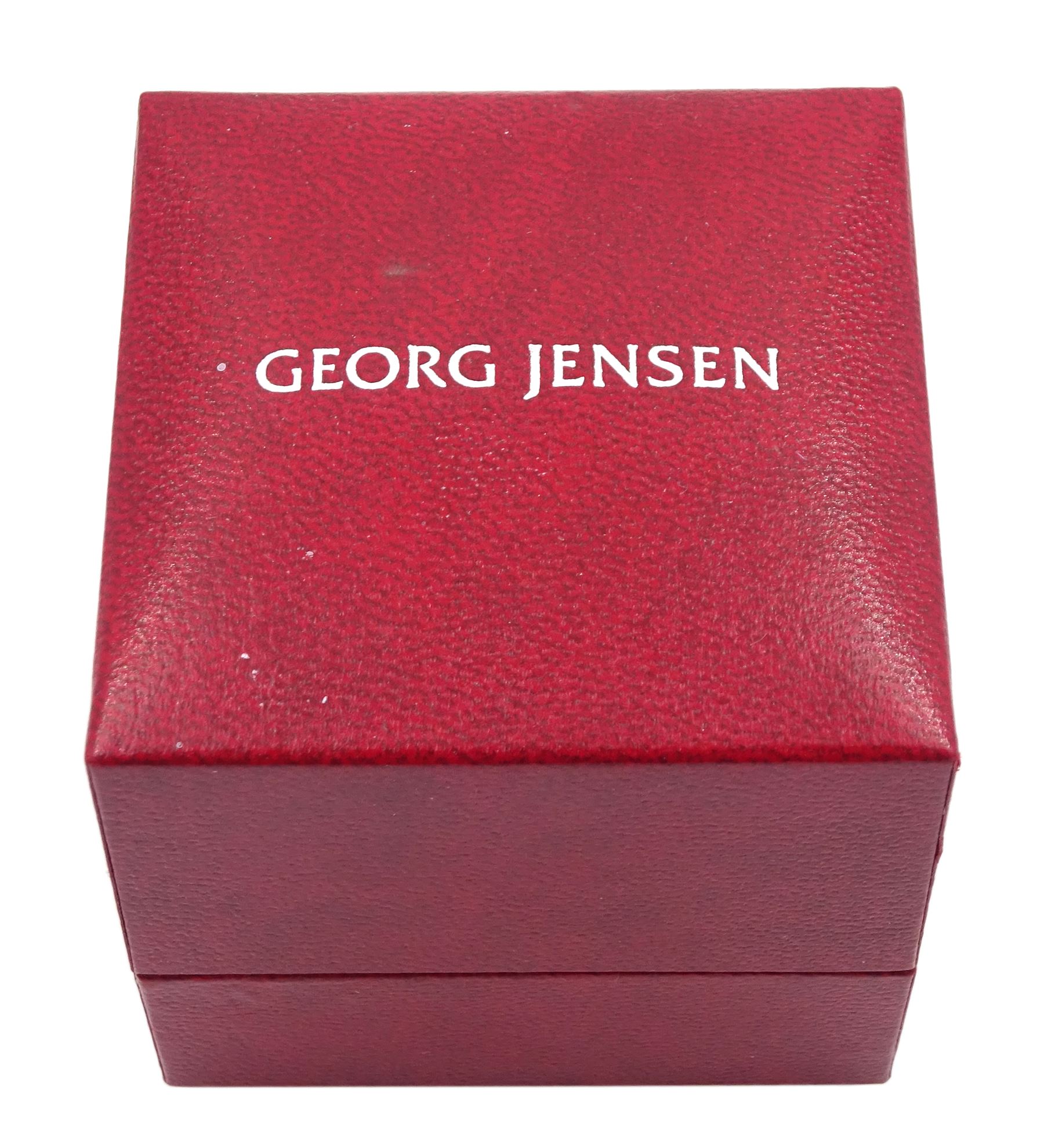 Silver devoted hearts ring by Regitze Overgaard for Georg Jensen, No 262, boxed