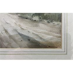 John Barrie Haste (British 1931-2011): 'Blubberhouse Moors', watercolour signed, titled verso 38cm x 65cm 