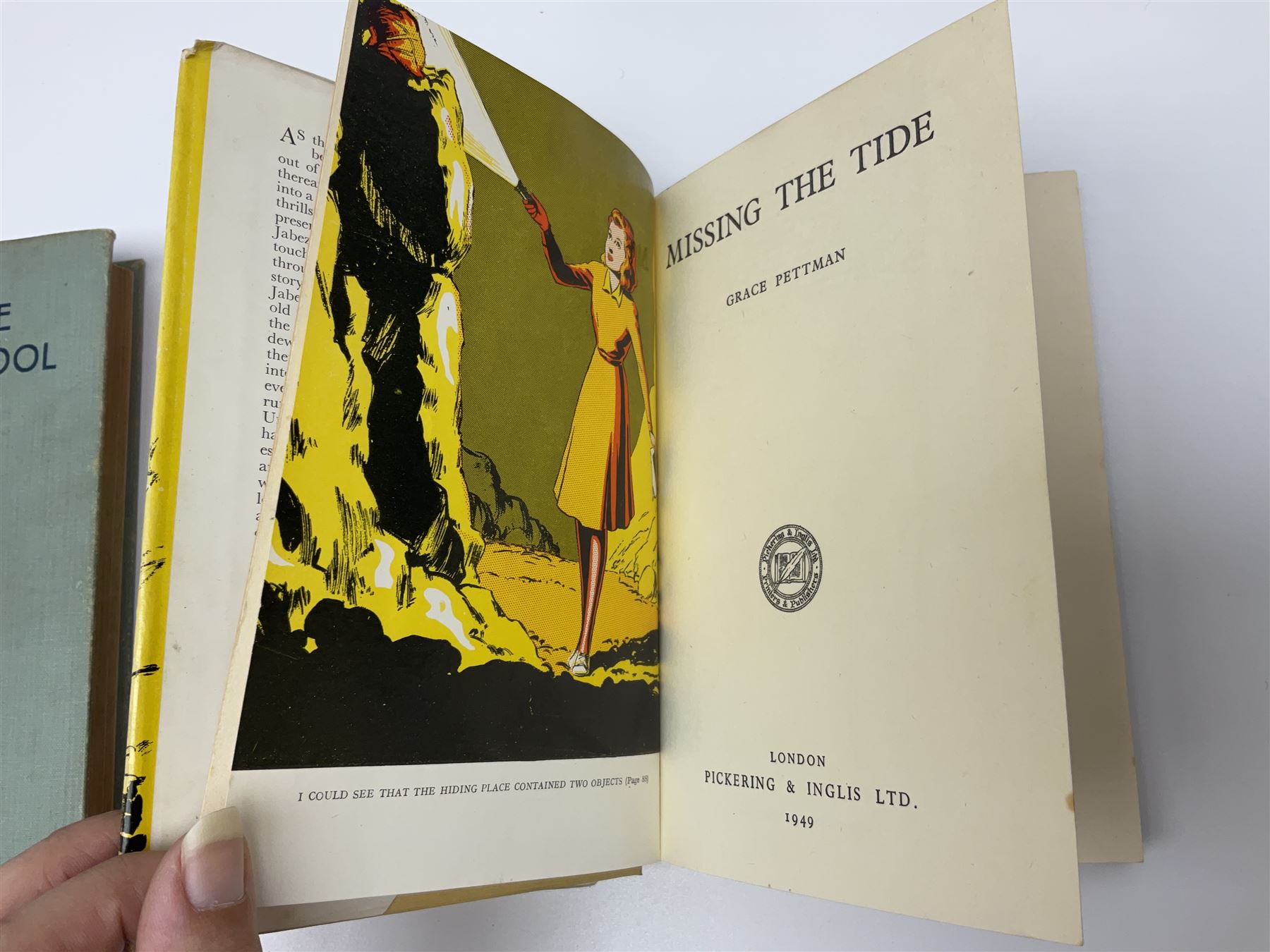Young England An Illustrated Annual 1918; three children's books by Joanna Lloyd; Pettman Grace: Missing The Tide. 1949; and five other children's books; some with dustjackets (10)