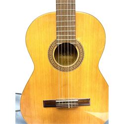 Spanish Concert Grande acoustic guitar with mahogany back and ribs and spruce top L100cm; in soft carrying case