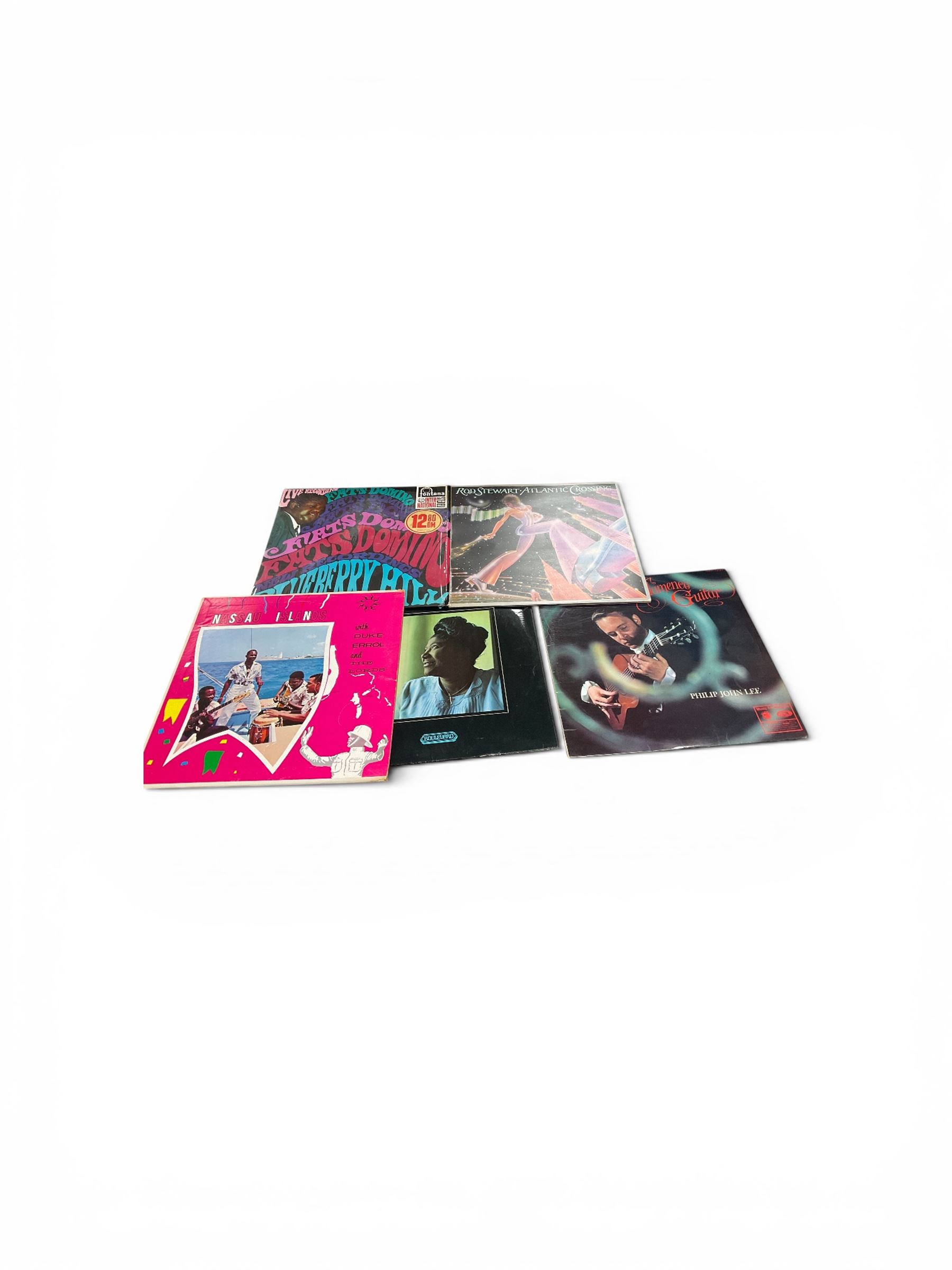 Collection of records including, Mahalia Jackson, Philip John Lee, Rob Stewart etc