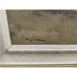 Walter Goodin (British 1907-1992): North Landing Flamborough, oil on board signed 60cm x 74.5cm