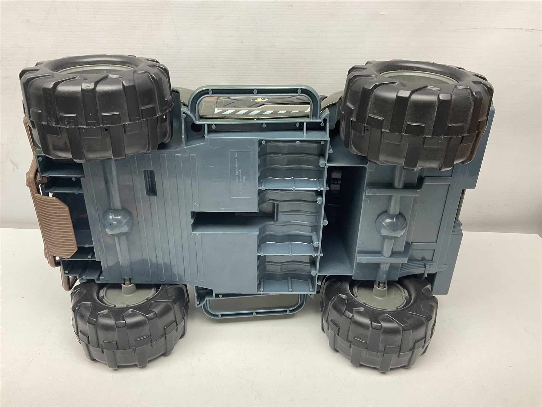 Action Man - Hasbro Strike Force Battle Tank by Sunny Smile; jeep; ten various period dressed figures; and quantity of weapons and other accessories including motorcycle etc