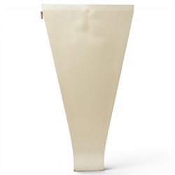 Robert Clatworthy RA (British 1928-2015): 'Standing Figure II', cast fibreglass resin sculpture in white finish, W104cm H190cm
Provenance: Illustrated on page 118 of the artist's catalogue raisonne; gifted directly by the artist to the vendor's partner
