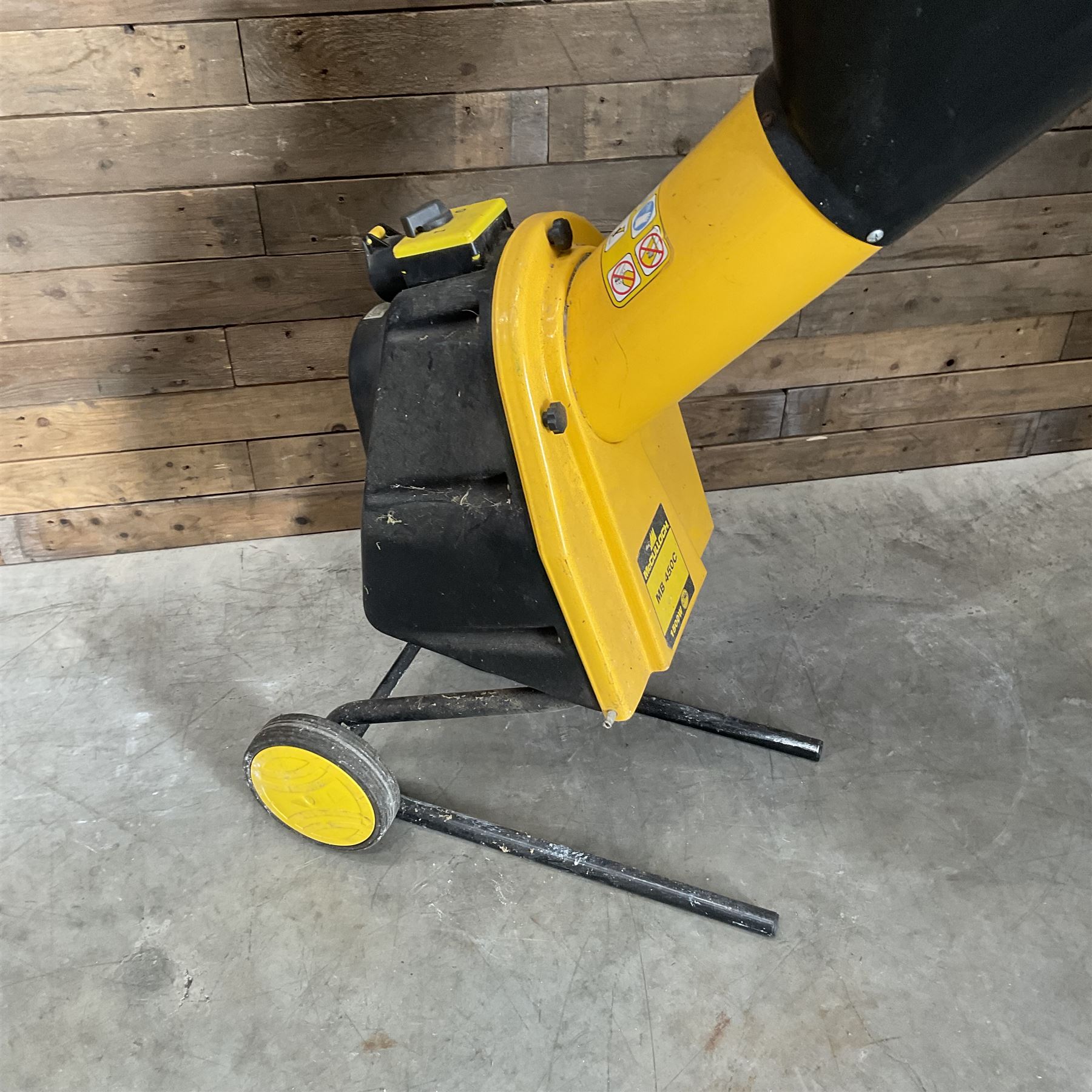 McCulloch MB 450C 1500w electric garden shredder