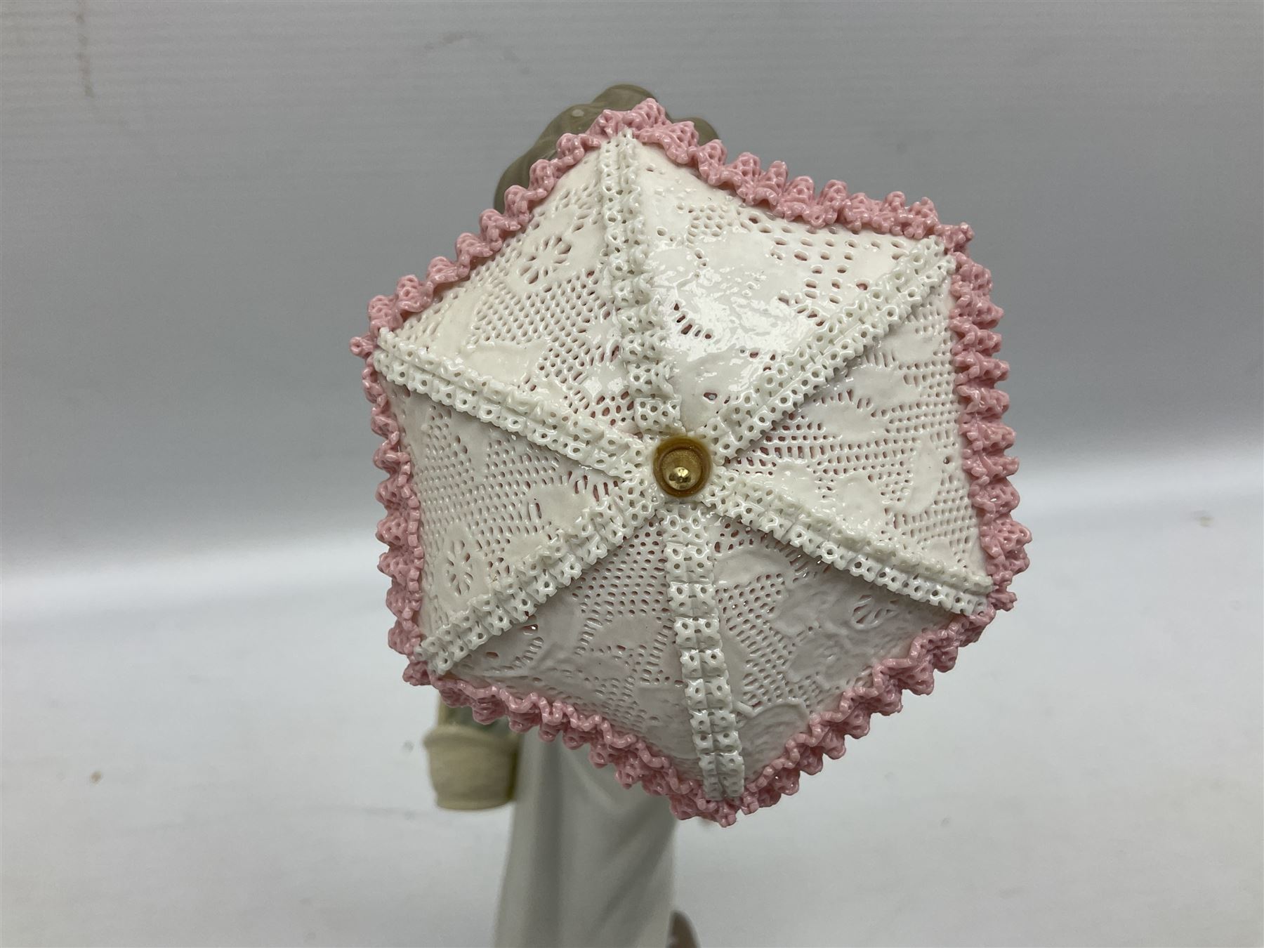 Three Lladro figures, comprising Garden Classic, signed no 7617, Summer Stroll no 7611 and Best Friend no 7620, all with original boxes, largest example H24cm 