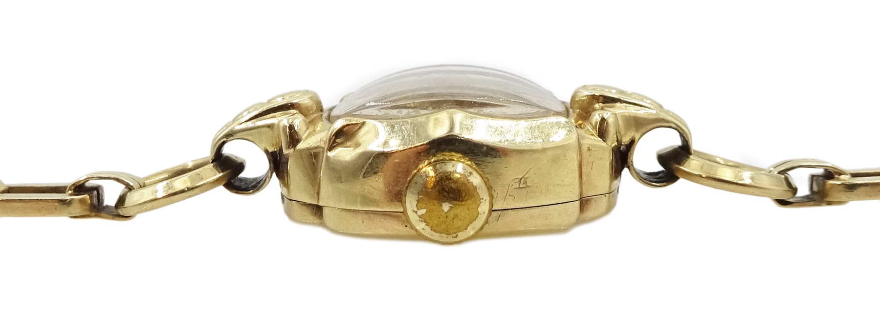  Rotary 9ct gold ladies bracelet wristwatch, manual wind hallmarked  