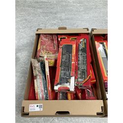 Collection of model rolling stock, including Hornby R.061 00 gauge Class 5P5F L.M.S. Locomotive Black Five no. 5112, Hornby R. 857 00 gauge Class 2 B.R. 2-6-0 Ivatt Locomotive no. 46400 and Hornby R.126 00 gauge 'Car Transporter with Three Cars', mostly boxed