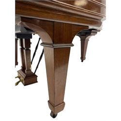 Steinway & Sons, Model A 188  grand piano - introduced in 1896, serial number 101814 (1901-1902) manufactured in Hamburg, with 20 overstrung bass notes, 85 ivory and ebony keys, in a  rosewood case with square tapered legs, roller repetition action with original stringing, felt, dampers and hammers, cast frame detailing numerous patents and awards 1859, 1872 and 1875, conforming lyre with sustaining and una corda pedals.

This item has been registered for sale under Section 10 of the APHA Ivory Act