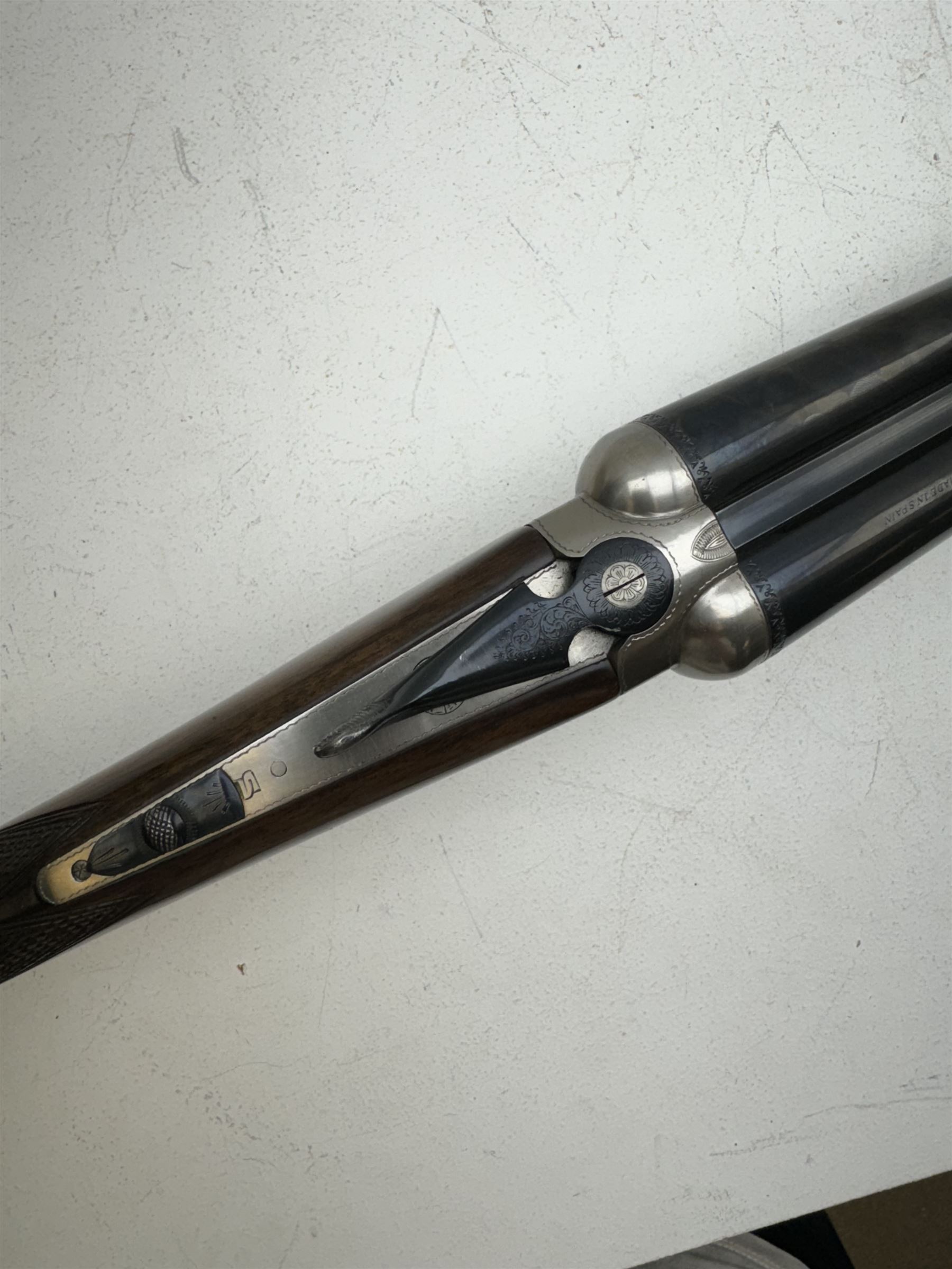 SHOTGUN CERTIFICATE REQUIRED - Ugartechea retailed by Parker-Hale Spanish 12-bore double boxlock ejector side-by-side double barrel shotgun with 71cm(28