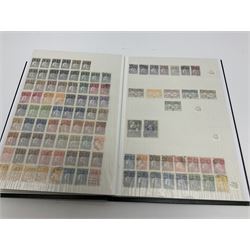 World stamps in ten stockbooks including British Guiana, St Kitts Nevis including King George VI 1938 values to one shilling, Trinidad, San Marino, Luxembourg, Portugal, 1860s and later Italy etc, both used and mint stamps stamps seen 