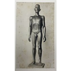 Scofield Thayer (American 1889-1982): 'Living Art' (Twenty Facsimile Reproductions after Paintings, Drawings and Engravings and ten photographs after sculptures by Contemporary Artists), limited edition portfolio of 400 printed at Ganymed Press, Berlin, 1923 
Notes: Scofield was an American Poet and Publisher and editor in chief of the Dial magazine. Living Art contains reproductions of what Thayer believed was the best in the art of the period, containing lithographs of works from his own collection by  Pablo Picasso, Henri Matisse, Gaston Lachaise, Marc Chagall and Edvard Munch. All the works within the folio were owned by Thayer and bequeathed to the MET museum. 