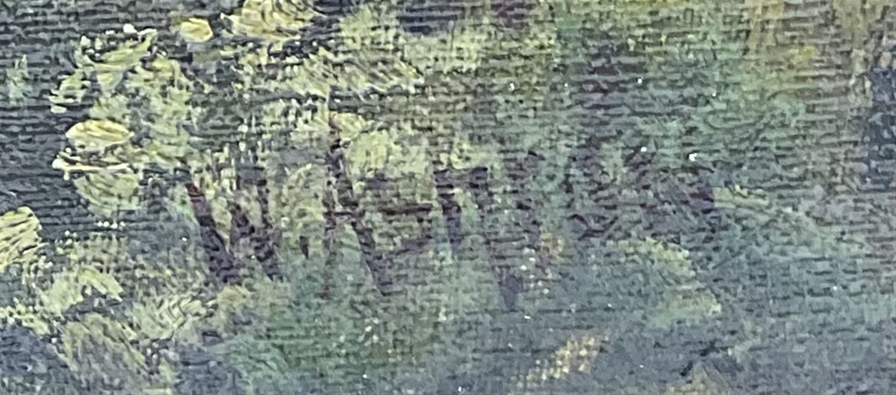 William Ashton (British 1853-1927): 'Runswick Bay', oil on canvas signed 50cm x 75cm 