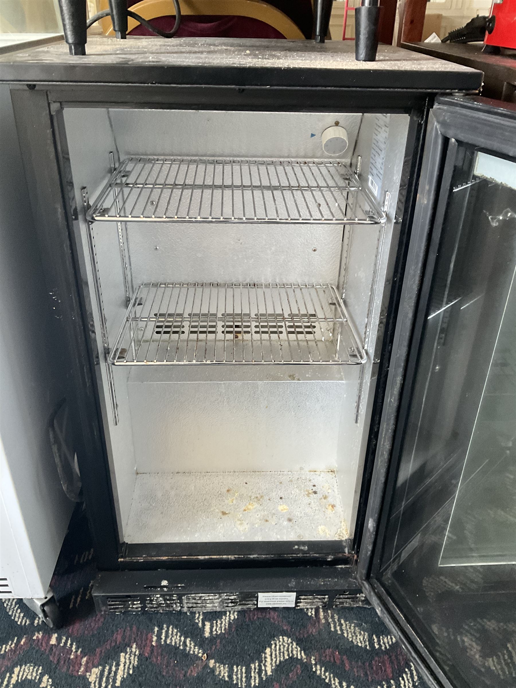 Rhino drinks fridge- LOT SUBJECT TO VAT ON THE HAMMER PRICE - To be collected by appointment from The Ambassador Hotel, 36-38 Esplanade, Scarborough YO11 2AY. ALL GOODS MUST BE REMOVED BY WEDNESDAY 15TH JUNE.