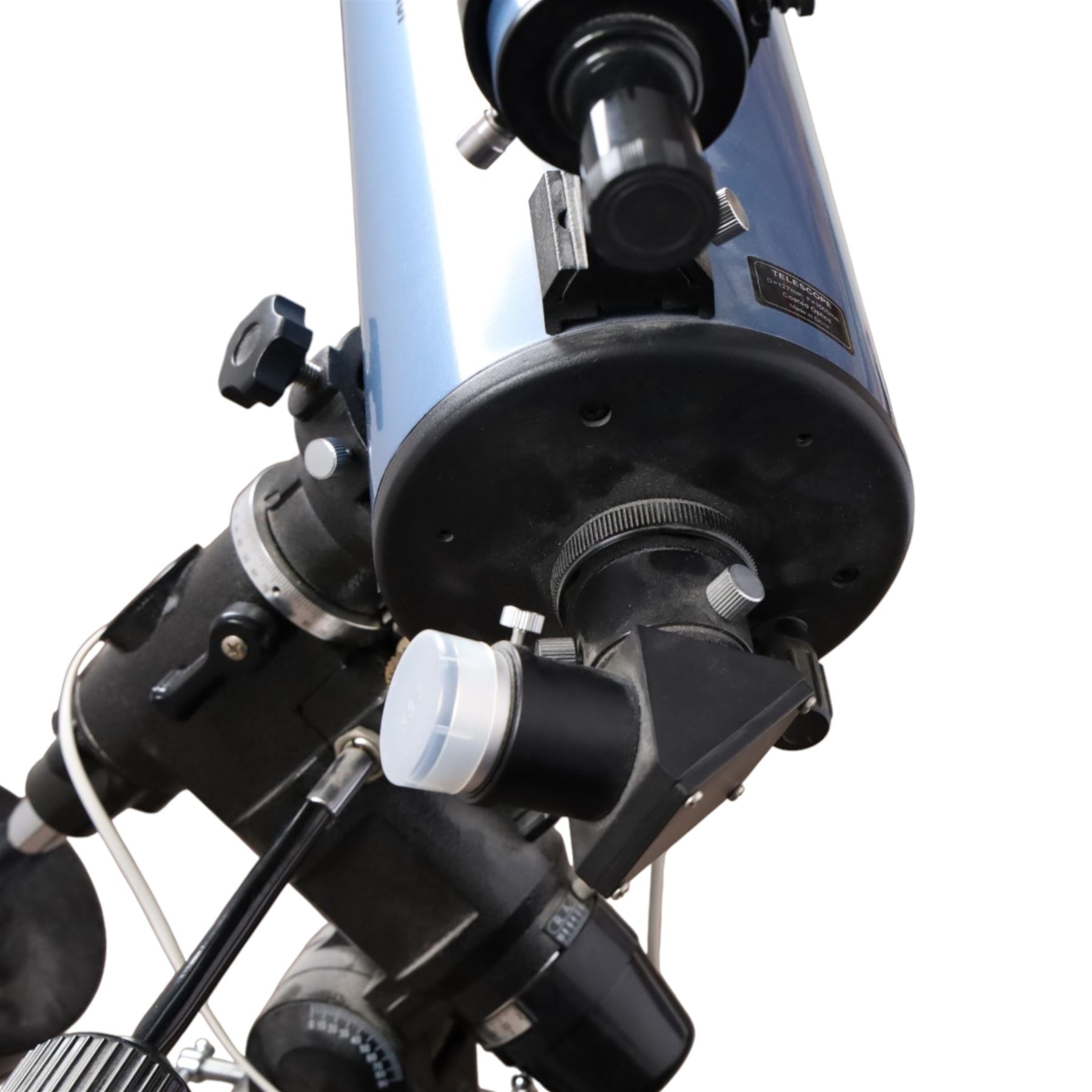 Skywatcher telescope, with D127mm, F1500mm coated optics, on tripod