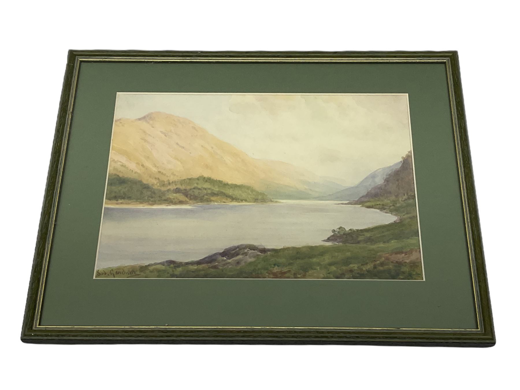 Sidney Valentine Gardner (Staithes Group 1869-1957): Loch Landscape, watercolour signed 24cm x 33cm