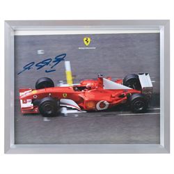 Collection of signed sporting photographs, including Jimmy White, Phil Taylor, Bobby George, Eric Bristow, John Lowe, mostly dedicated, together with spurious signatures of Michael Schumacher and of Lionel Messi
