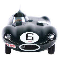 Autoart Signature Jaguar D-Type 1955 LeMans 24 Hours Winner, racing no. 6, boxed with certificate