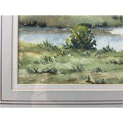 Anita Hall (British 20th Century): West Yorkshire Scenery, pair watercolours signed max 33cm x 49cm (2)