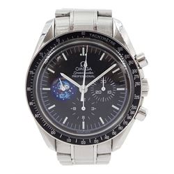 Omega Speedmaster Professional “Eyes on the Stars” Silver Snoopy Award stainless steel lim...