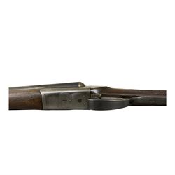 SHOTGUN CERTIFICATE REQUIRED - Charles Lancaster, 12 bore side by side shotgun, 66cm (26