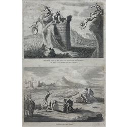 French School (19th century): Torture Scenes, set of eight engravings variously titled 30cm x 20cm (8)
