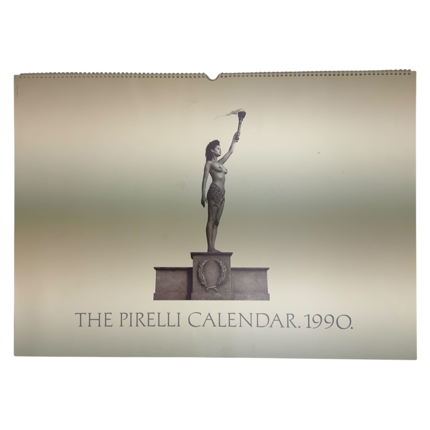 Six Pirelli calendars, comprising 1990, 1991,1992, 1994, 1999 and 2003