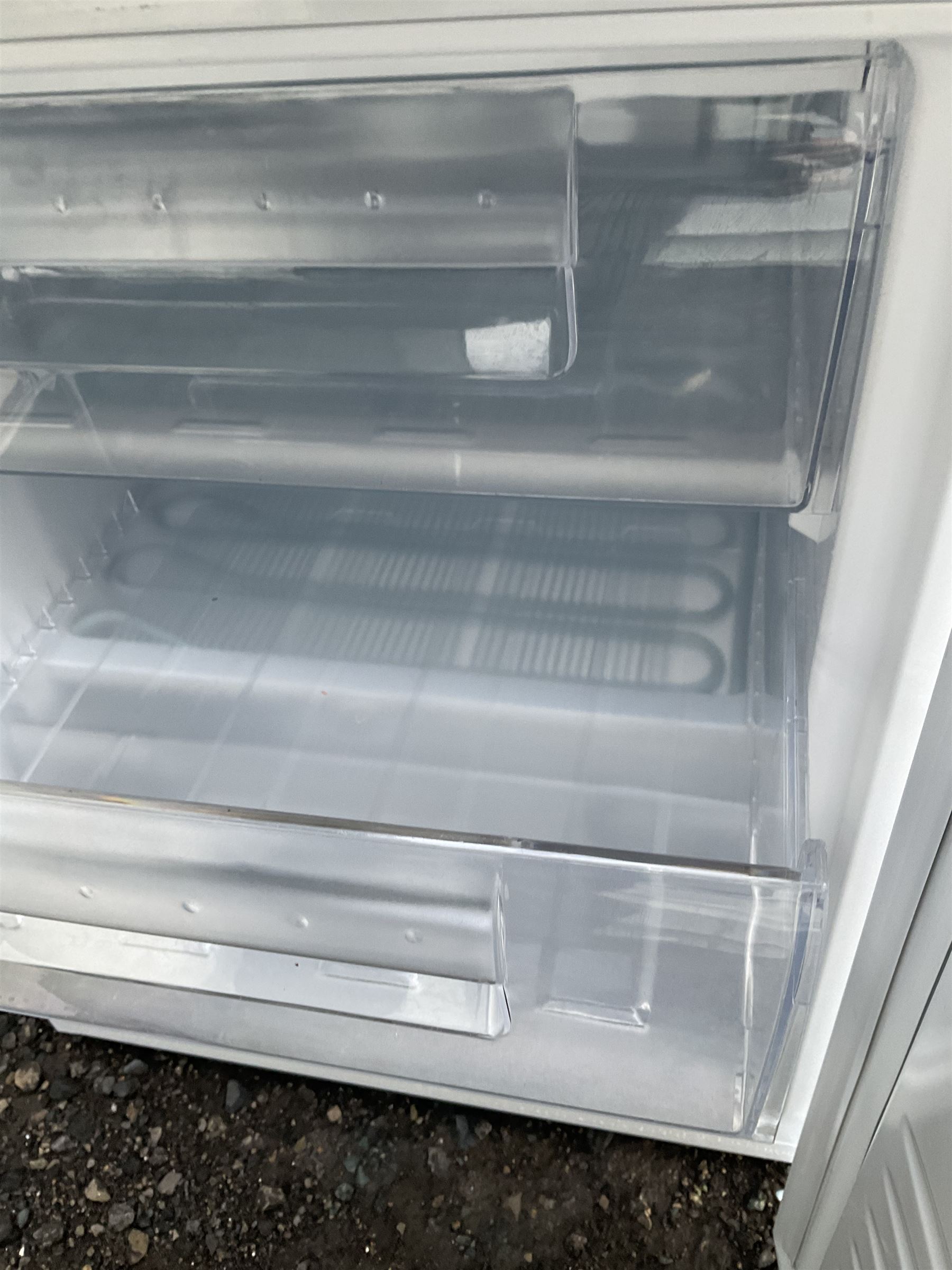 Essentials CE55CW18 Fridge freezer - 12 month old - THIS LOT IS TO BE COLLECTED BY APPOINTMENT FROM DUGGLEBY STORAGE, GREAT HILL, EASTFIELD, SCARBOROUGH, YO11 3TX