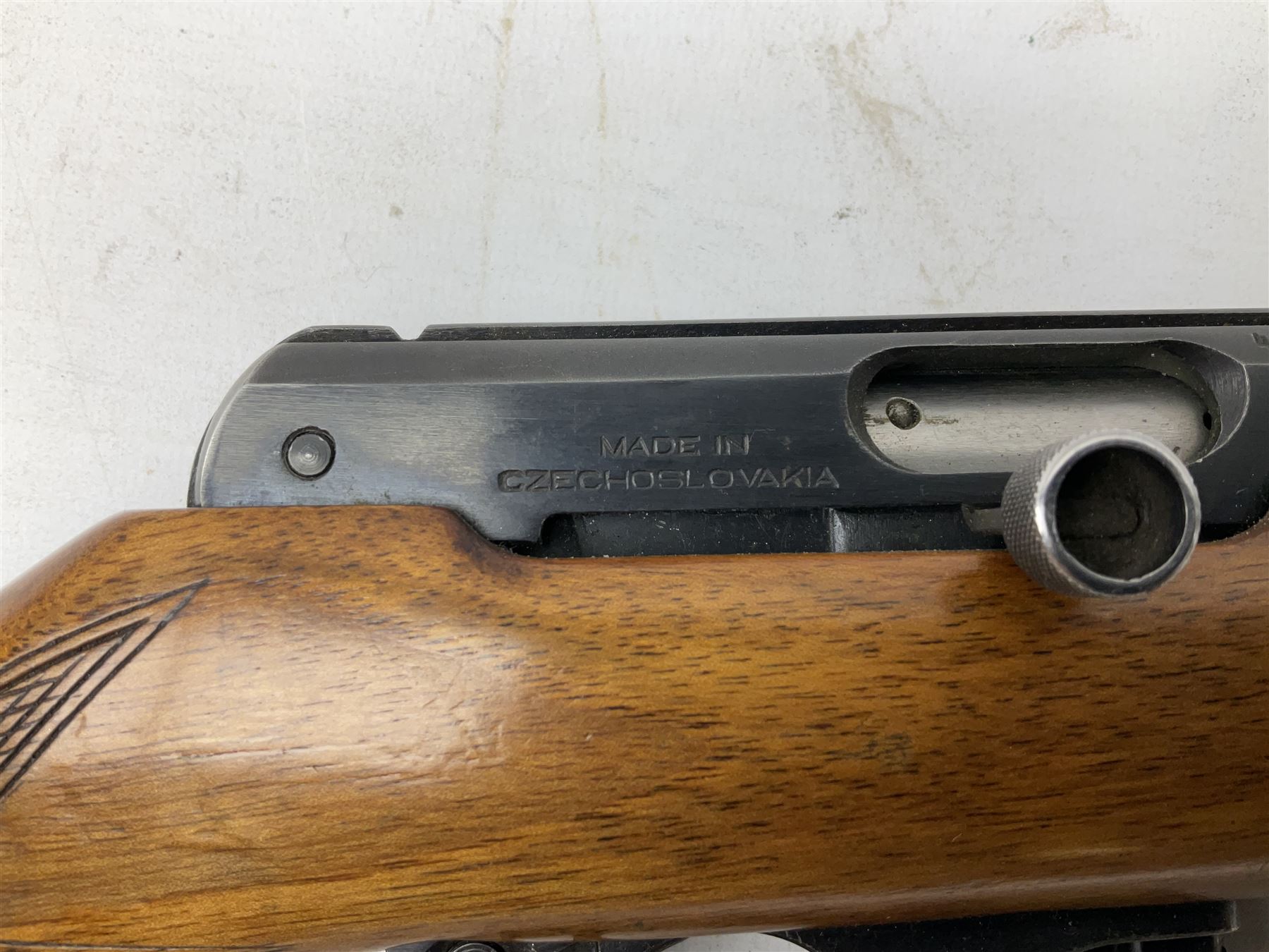 BRNO Model 581 semi-automatic .22 rifle, the 56cm barrel threaded for a sound moderator, serial no.4169, L101cm FIREARMS CERTIFICATE REQUIRED OR RFD