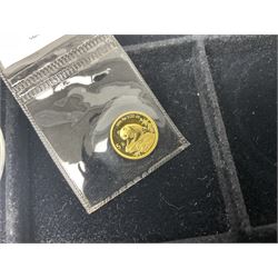 Single owner lifetime collection of mostly commemorative modern World coins with gold, silver and base metal examples, including two Queen Elizabeth II Bailiwick of Guernsey twenty-five pound gold coins 'The 1999 Royal Wedding' and '100th Anniversary of the End of the Victorian Era' 2001 each in 24 carat gold weighing 7.81 grams with certificates, silver coins commemorating the Millennium 2000 including Guyana sterling silver proof two-thousand dollars, Fiji sterling silver proof five dollars etc, silver coins from the Queen Elizabeth II Golden Jubilee Collection dated either 2002 or 2003 from Great Britain and the Commonwealth countries, United Kingdom commemorative crowns in card folders, The Royal Mint United Kingdom 1997 proof coin set in red folder without certificate etc