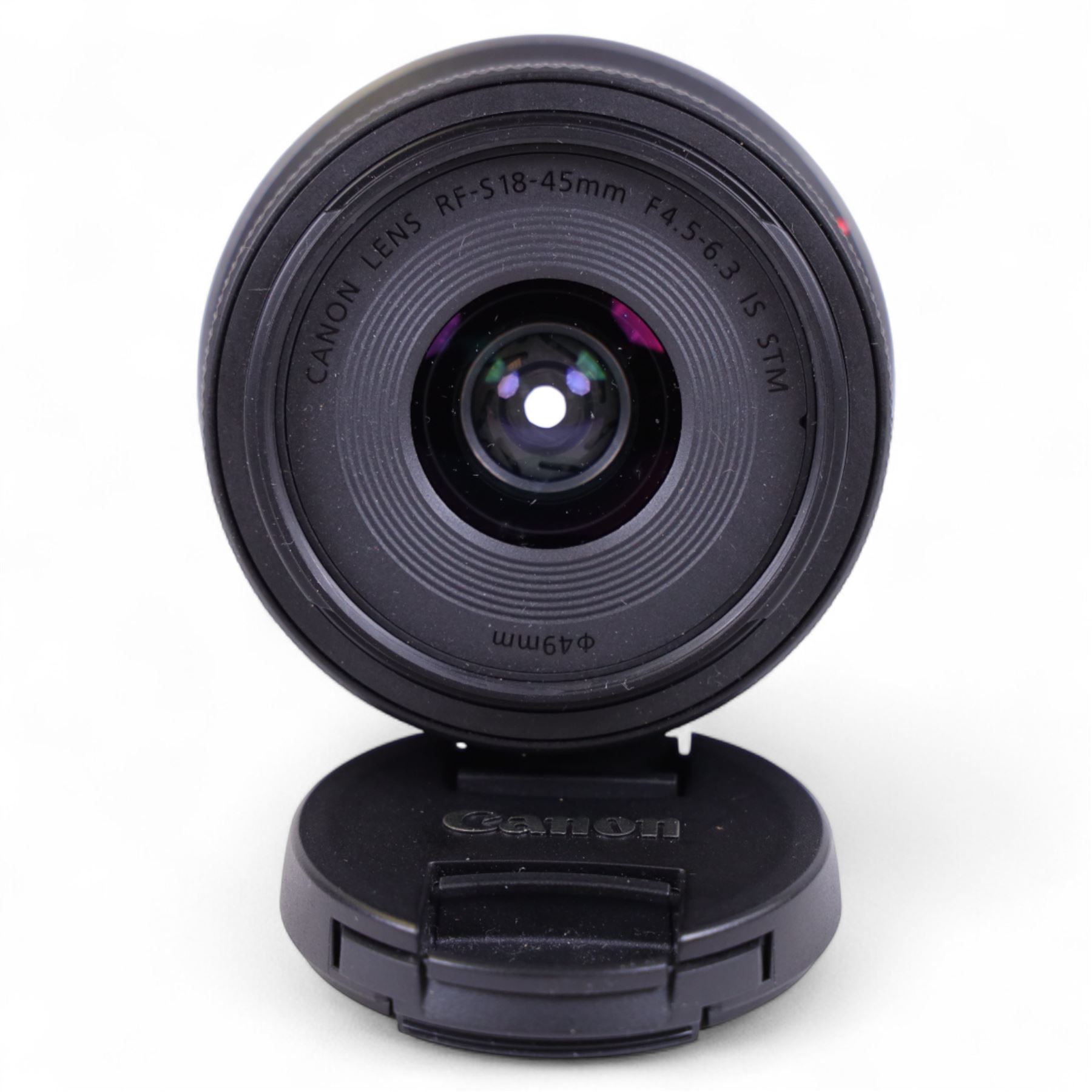 Canon RF-S 18-45mm F4.5-6.3 IS STM camera lens, serial no. 4032031971