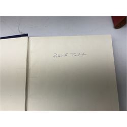 Military related books including two bound volumes of Phoenix Magazine Feb.1945 - Feb.1946; Knight W.S.M.: The History of the Great European War. Ten volumes; folding road map of India; The War in Pictures. Six volumes etc