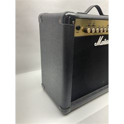 Marshall MG Series 30DFX amplifier L47.5cm; with Marshall MG fully programmable foot controller; both boxed (2)