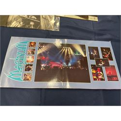 Rock, hard rock and progressive rock vinyl LPs including Greenslade 'Bedside manners are extra', 'Time and Tide', Nazareth 'No mean city', 'Close enough for Rock 'n' Roll', 'tattooed on my brain', 'Rampant', 'expect no mercy', Magnum 'Marauder', 'Anthology', 'Kingdom of Madness', 'Lost On The Road To Eternity' etc (19)