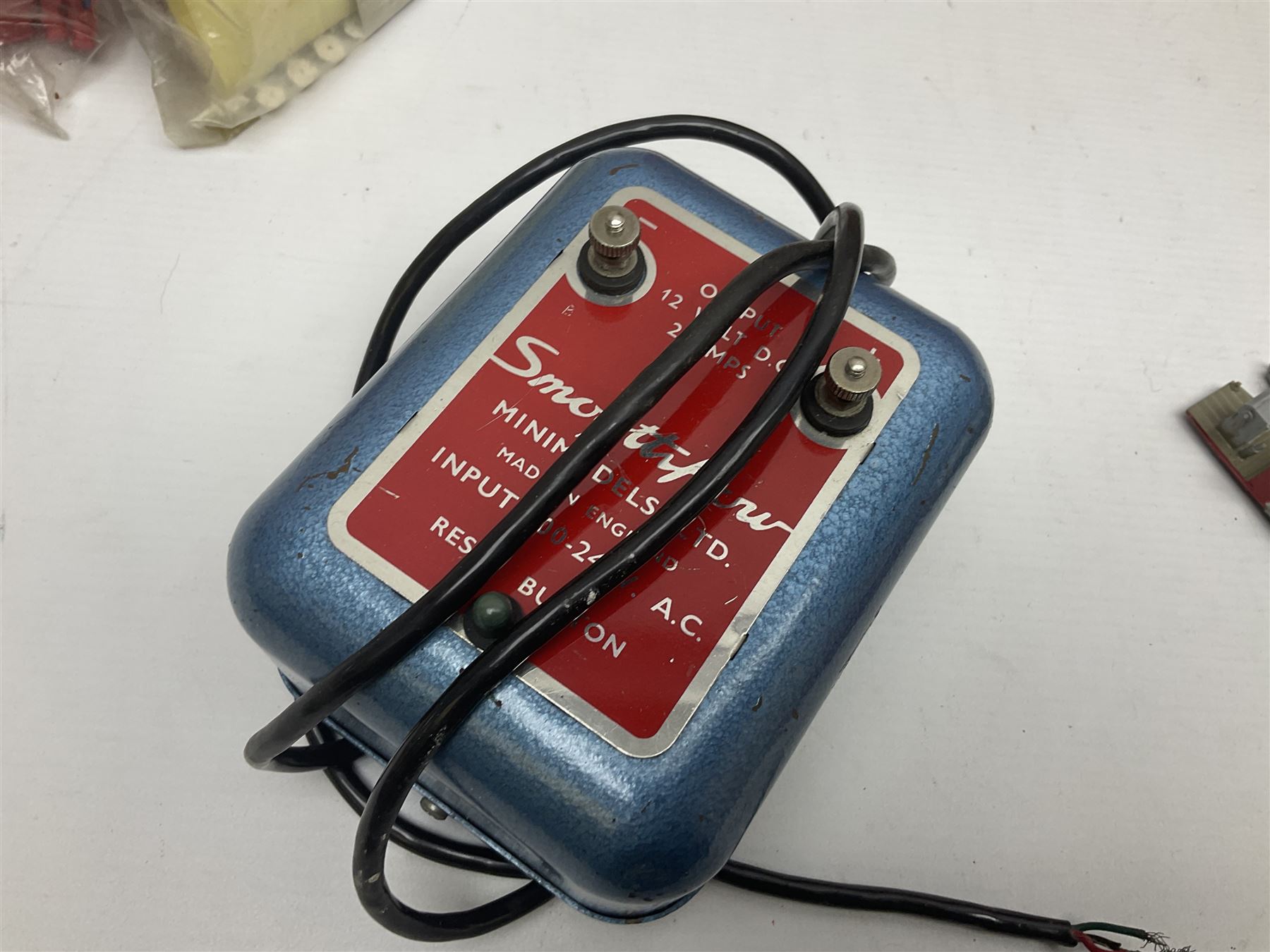 Tri-ang/Hornby '00' gauge - Princess Class 4-6-2 locomotive 'Princess Elizabeth' No.46201 with tender; Battle Space Turbo Car, boxed; four passenger coaches, buffet car, track cleaning car and eight wagons, all boxed; and various other accessories