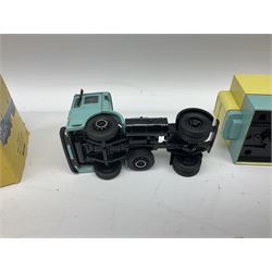 Five boxed Corgi die-cast models comprising ‘Dibnah’s Choice’ Sentinel Dropside wagon and Fowler B6 Crane Engine and Trailer, Albion Caledonian lorry, Texaco tanker and Wall’s AEC trailer