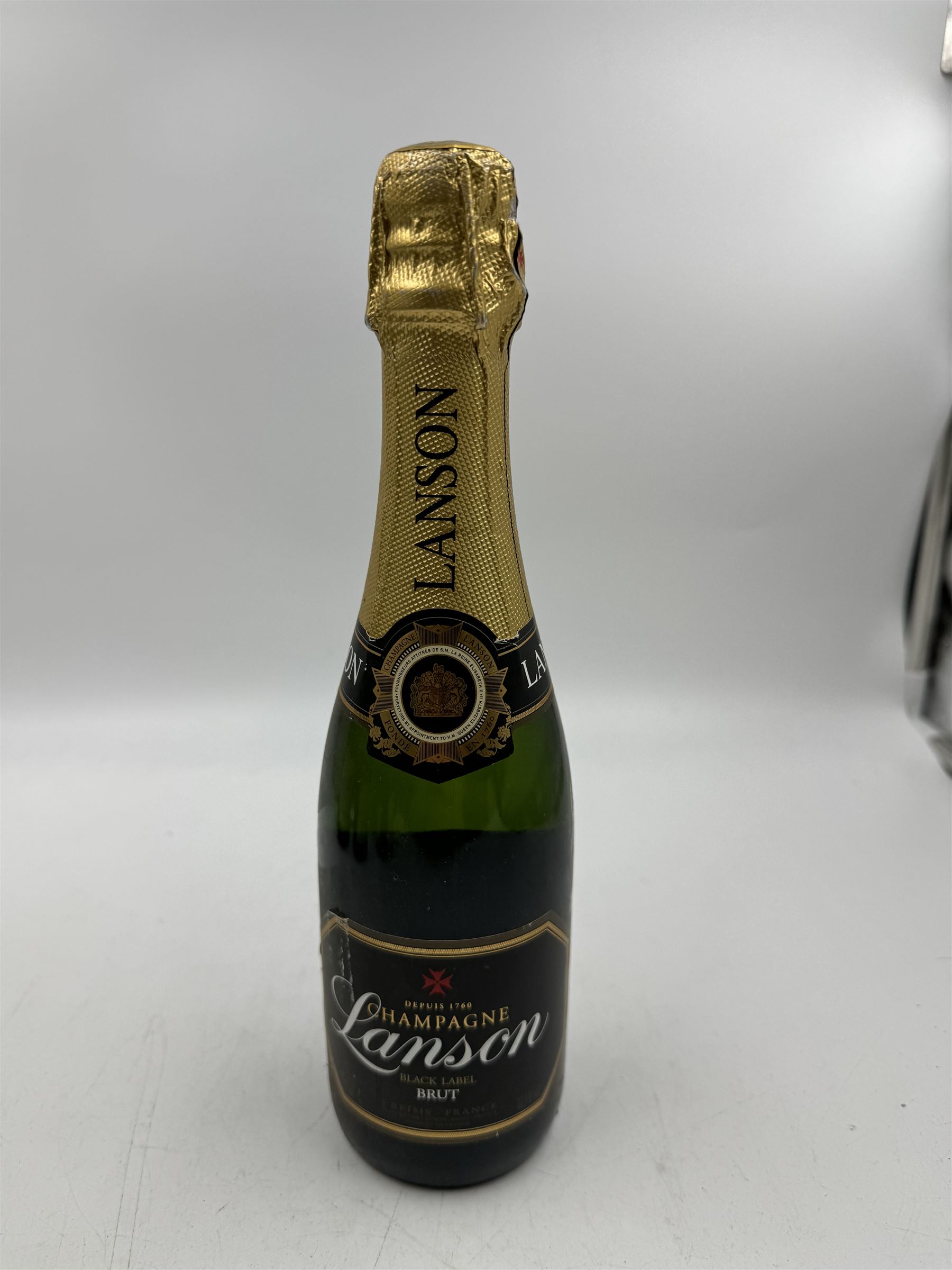 Mixed champagne; Chateau D'ay Ayala & Co 1919, Oudinot a Epernay, Antoine de Clevecy and Lanson Black Label, various contents and proof (4)