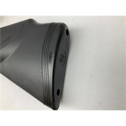 Stoegar .177 air rifle with break barrel action, 3 x 9 telescopic sight and fully integrated sound moderated barrel, no visible serial number, L109cm; in Stoeger lined gun sling