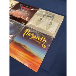 Nazareth vinyl LPs including 'Exercises', 'Raz Ama Naz', 'Loud 'N' Proud' etc (6)