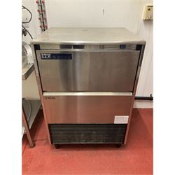 ITV G NG-80A stainless steel ice maker - spares or repairs- LOT SUBJECT TO VAT ON THE HAMMER PRICE - To be collected by appointment from The Ambassador Hotel, 36-38 Esplanade, Scarborough YO11 2AY. ALL GOODS MUST BE REMOVED BY WEDNESDAY 15TH JUNE.