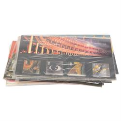 Queen Elizabeth II mint decimal stamps, mostly in presentation packs, face value of usable postage approximately 380 GBP