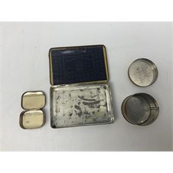 Small quantity of militaria and other items, including Montgomery printed signature, badges, paper ephemera, coins, silver Albertina chain, hat pins, etc