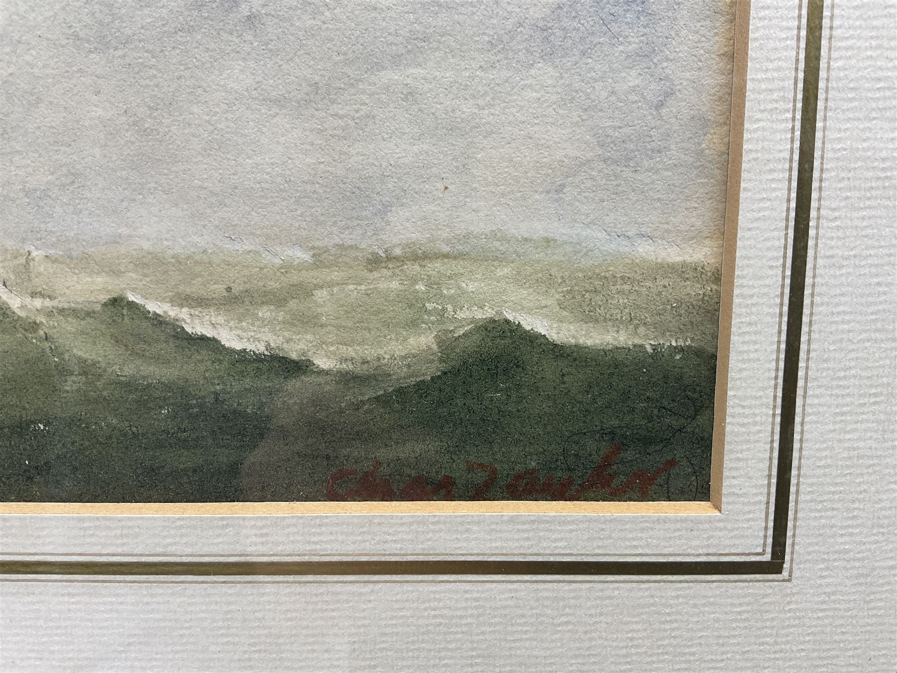 Charles Taylor Junior (British fl.1841-1883): Shipping Off the Coast, two watercolours signed, one indistinctly inscribed verso, max 37cm x 58cm (2) (one unframed)