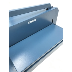 Dahle heavy duty guillotine,  dimensions of the base 59cm x 72cm