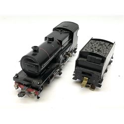 Trix Twin - three-rail A3 Class 4-6-2 locomotive 'Scotsman' No.60103 in British Rail dark blue with tender; and Midland Compound Class 4-4-0 locomotive No.41128 in British Rail black with tender; both unboxed (2)