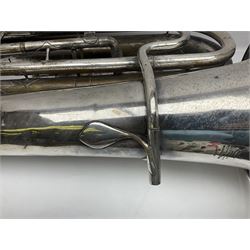 Salvation Army Class A Bb tuba for restoration or display H79cm