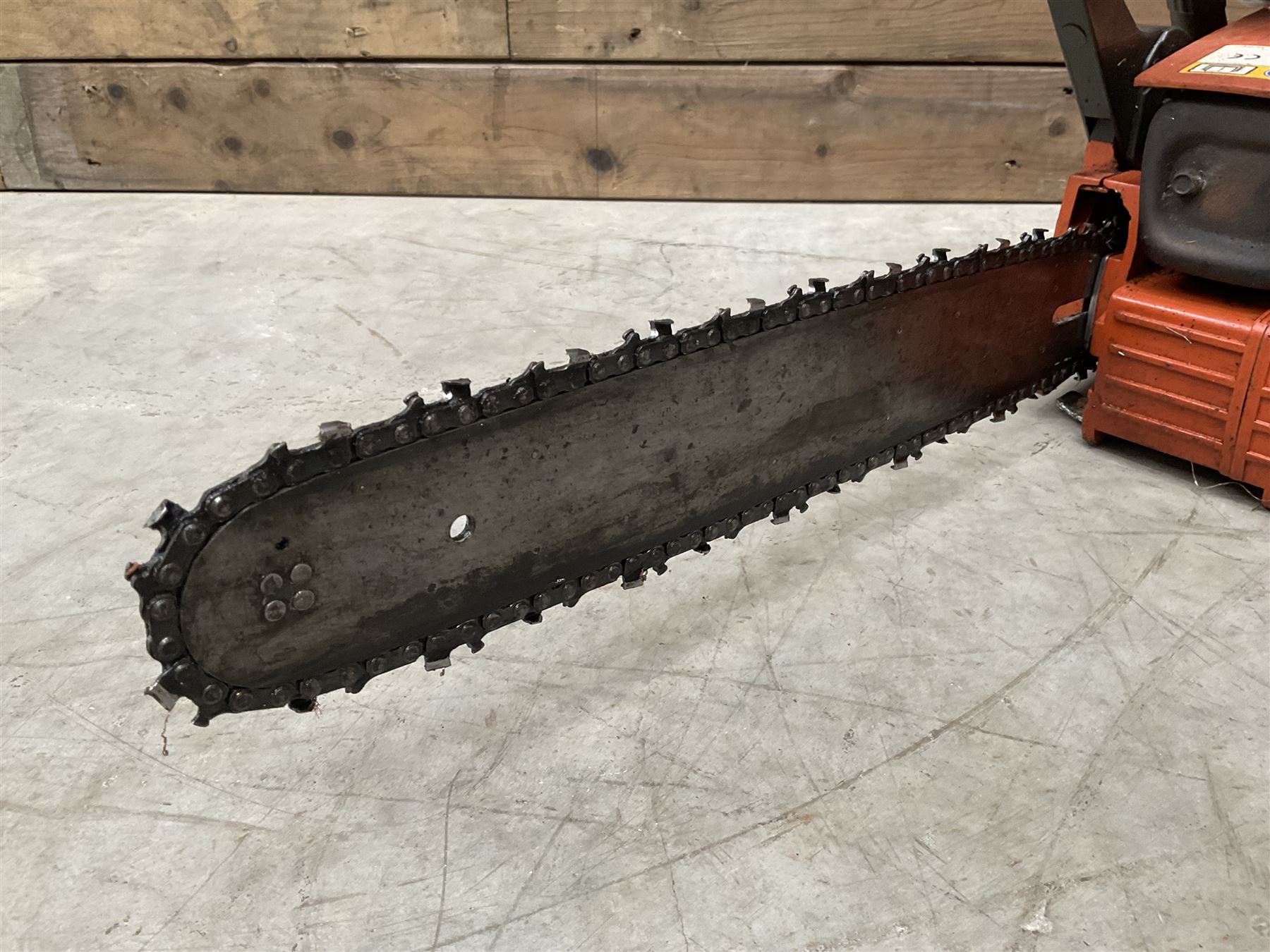 Husqvarna 141 petrol chainsaw and a Husqvarna 226HD75S petrol hedge cutter