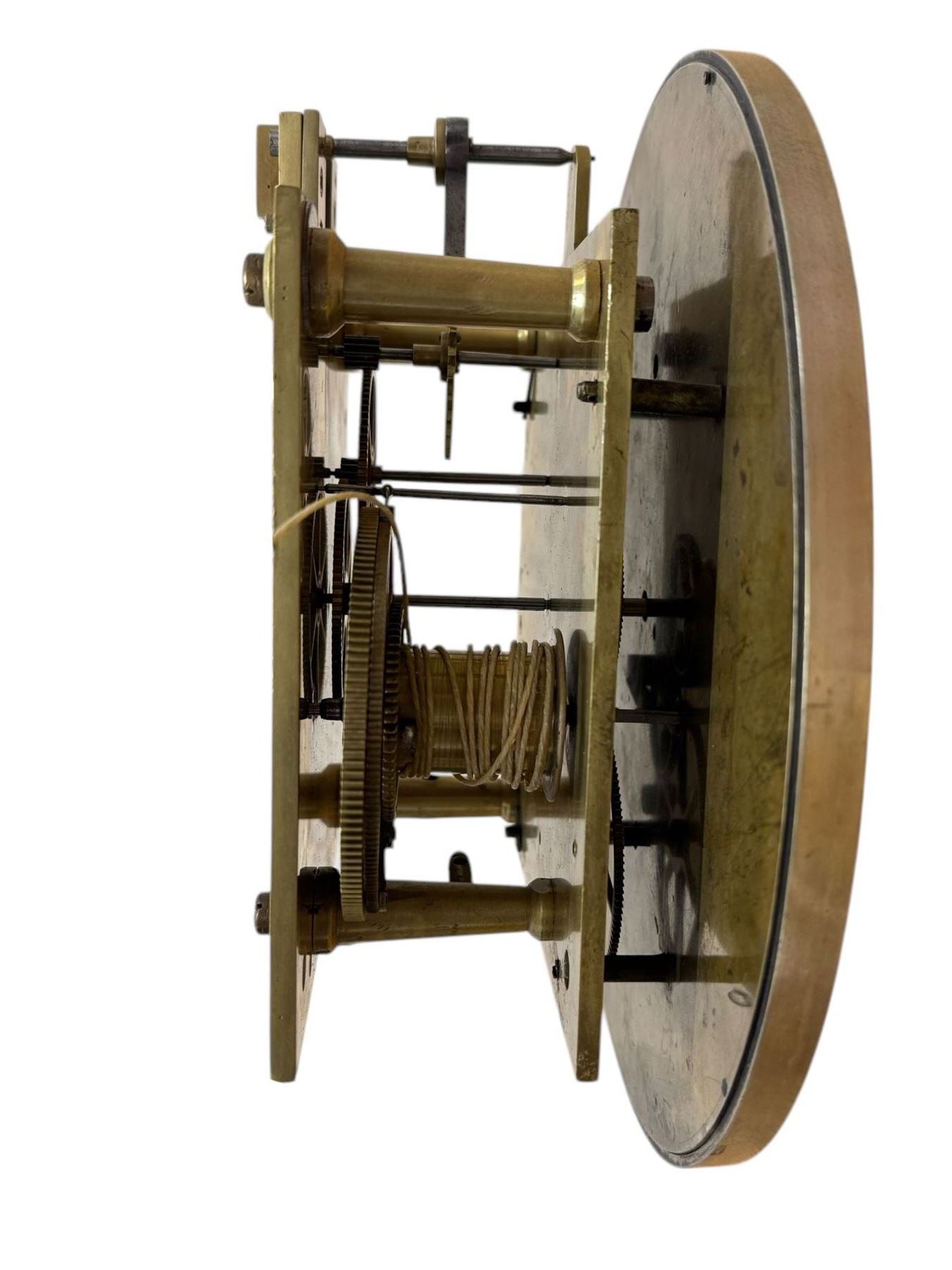 Hirsch of Bayswater-Fine late Victorian 8-day mahogany cased Jewellers regulator, wall mounted case with an arched top and tapering swept base, fully glazed door with visible pendulum and off-set brass cased weight, 10-1/2