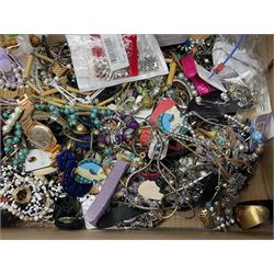 Assorted costume jewellery including bracelets, bangles, necklaces etc. 