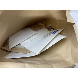 Great British and World stamps, including Queen Victoria and later, Lundy, Iran, Poland, Spain, USA etc, housed in albums and loose, in one box